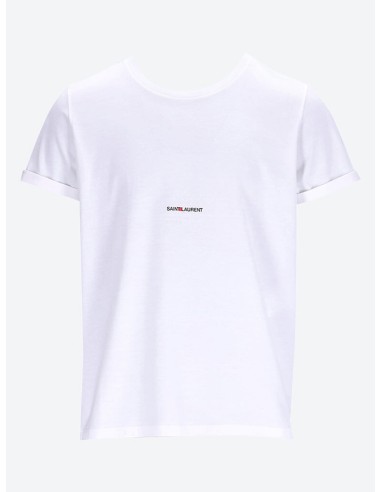 Saint laurent logo t-shirt meilleur choix