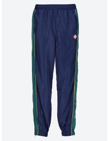 Embroidered windbreaker pants les ctes