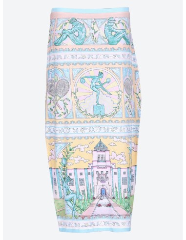 Vase printed midi pencil skirt sélection de produits