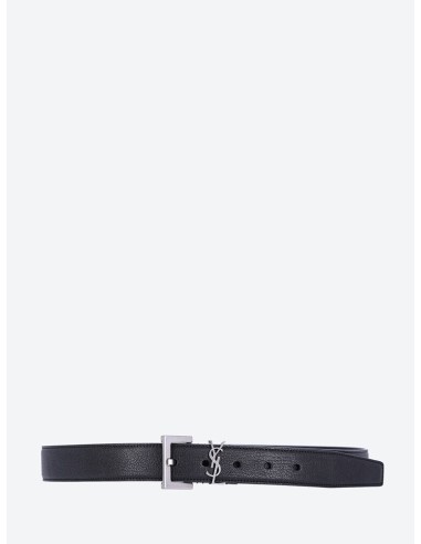 Monogramme vegetal  browny lambskin ysl belt commande en ligne